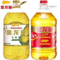 {送400ml*2}金龍魚黃金比例調和油5L*2 食用油健康植物調和油10升